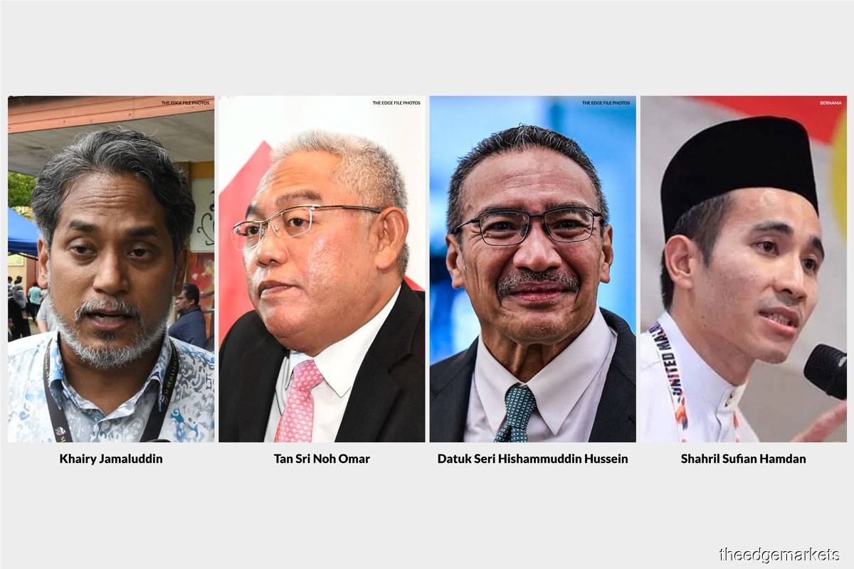 Khairy, Noh Omar among 44 sacked by Umno; Hishammuddin, Shahril Sufian suspended with two others